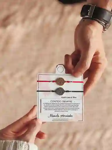 Dúo Pulseras Contigo Siempre, San Benito