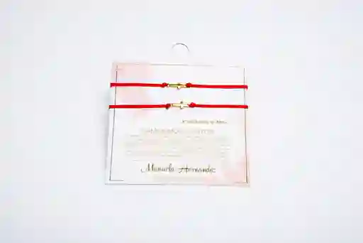 Dúo Pulseras Caminemos Juntos, Cruz