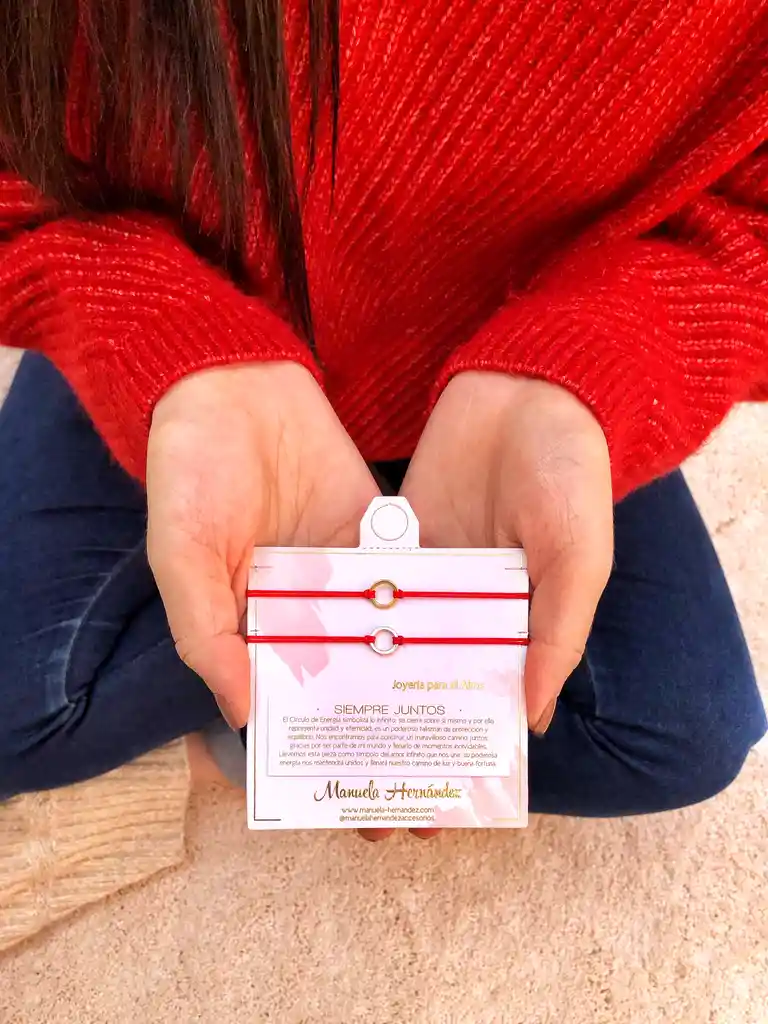 Dúo Pulseras Siempre Juntos, Círculo