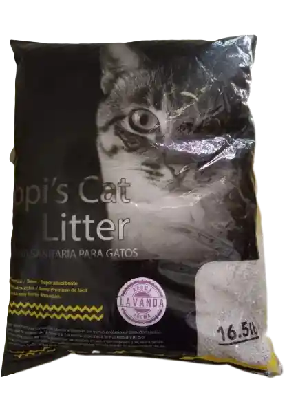 Arena Para Gatos Popis Cat Lavanda 7.5 Kg