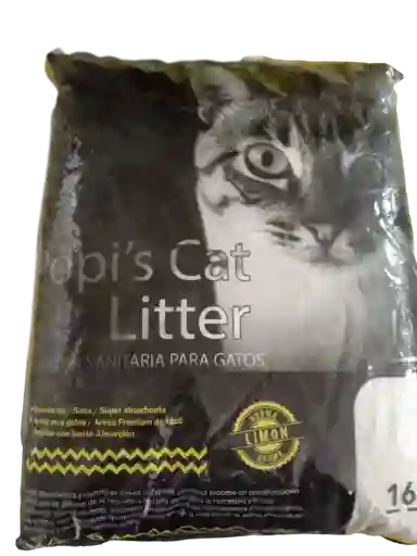 Arena Para Gatos Popis Cat Limon 7.5 Kg