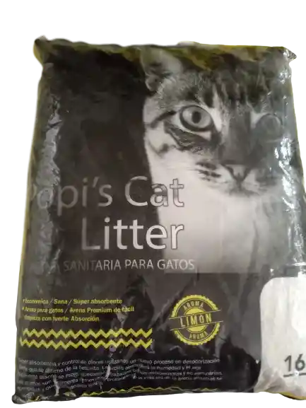 Arena Para Gatos Popis Cat Limon 7.5 Kg
