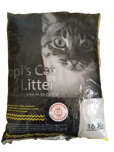 Arena Para Gatos Popis Cat Cafe 7.5 Kg