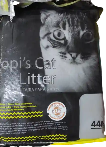 Arena Para Gatos Popis Cat Café 20 Kg