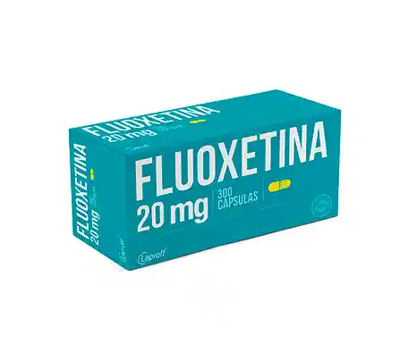 Fluoxetina 20 Mg X 10 Capsulas