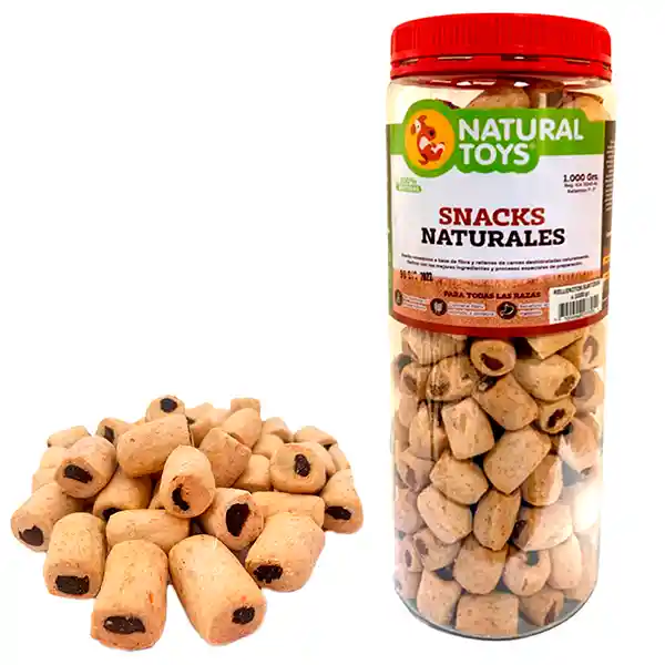 Natural Rellenitos Surtidos Con Carne De Pollo Y Res. Con Fibra (para Perros) 1 Kl