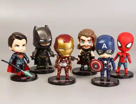 Figuras De Acción Coleccionables Los Vengadores Avengers Marvel Y Dc