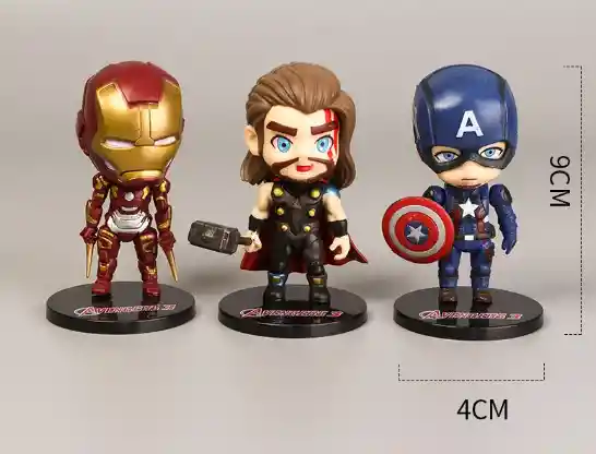 Figuras De Acción Coleccionables Los Vengadores Avengers Marvel Y Dc