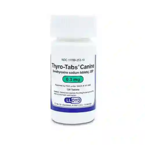   Thyro Tabs  0.3 Mg * 120 Tabletas 