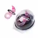 Anillo Vibrador Para Pene En Silicona Forma De Conejo Rosado