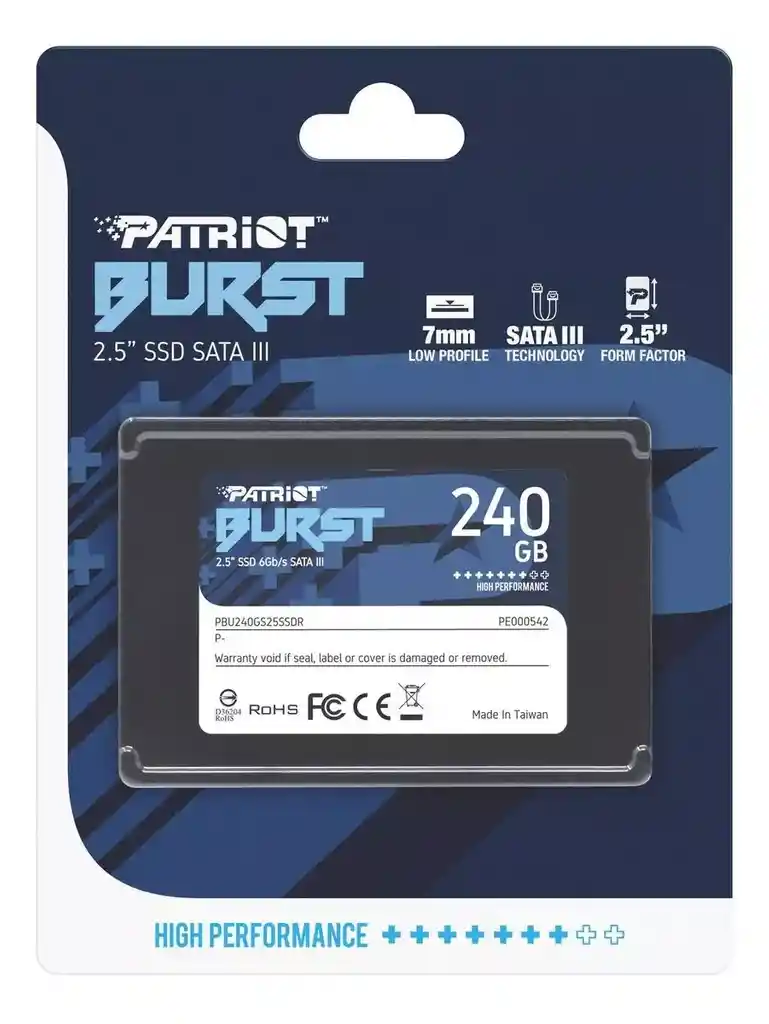 Disco De Estado Solido Ssd Patriot Burst 240gb