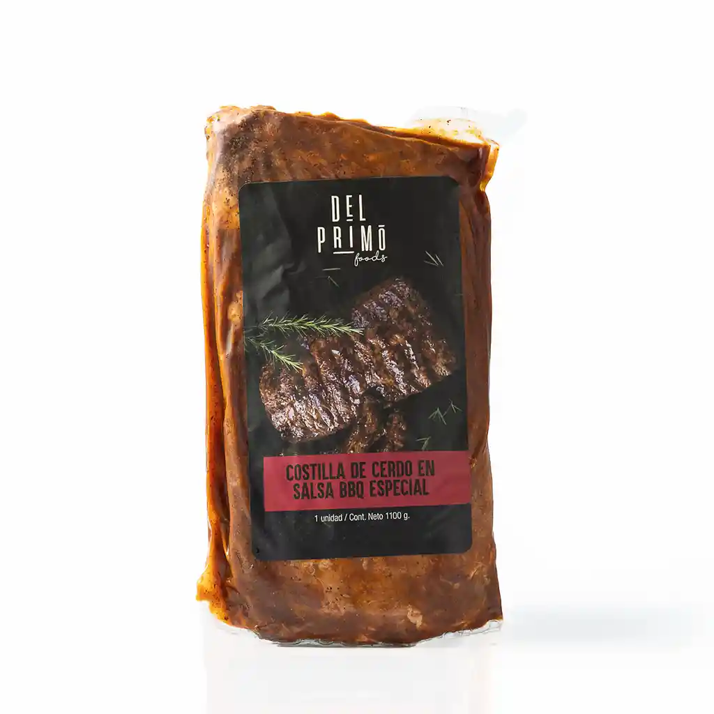 Costilla En Salsa Bbq Original 900 Gr