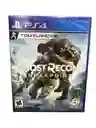 Ghost Recon Breakpoint Para Ps4 Nuevo Fisico