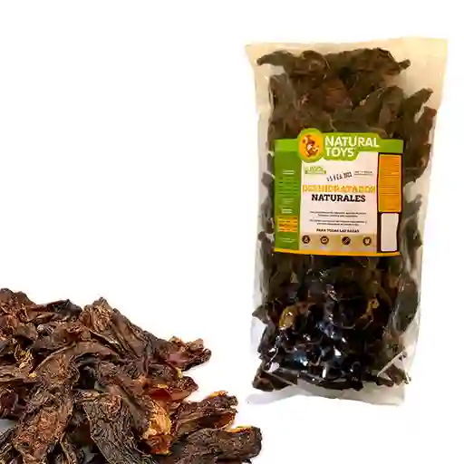 Jerky Beef Natural Deshidratado (carne En Tiras Premium) 1 Lb Recarga