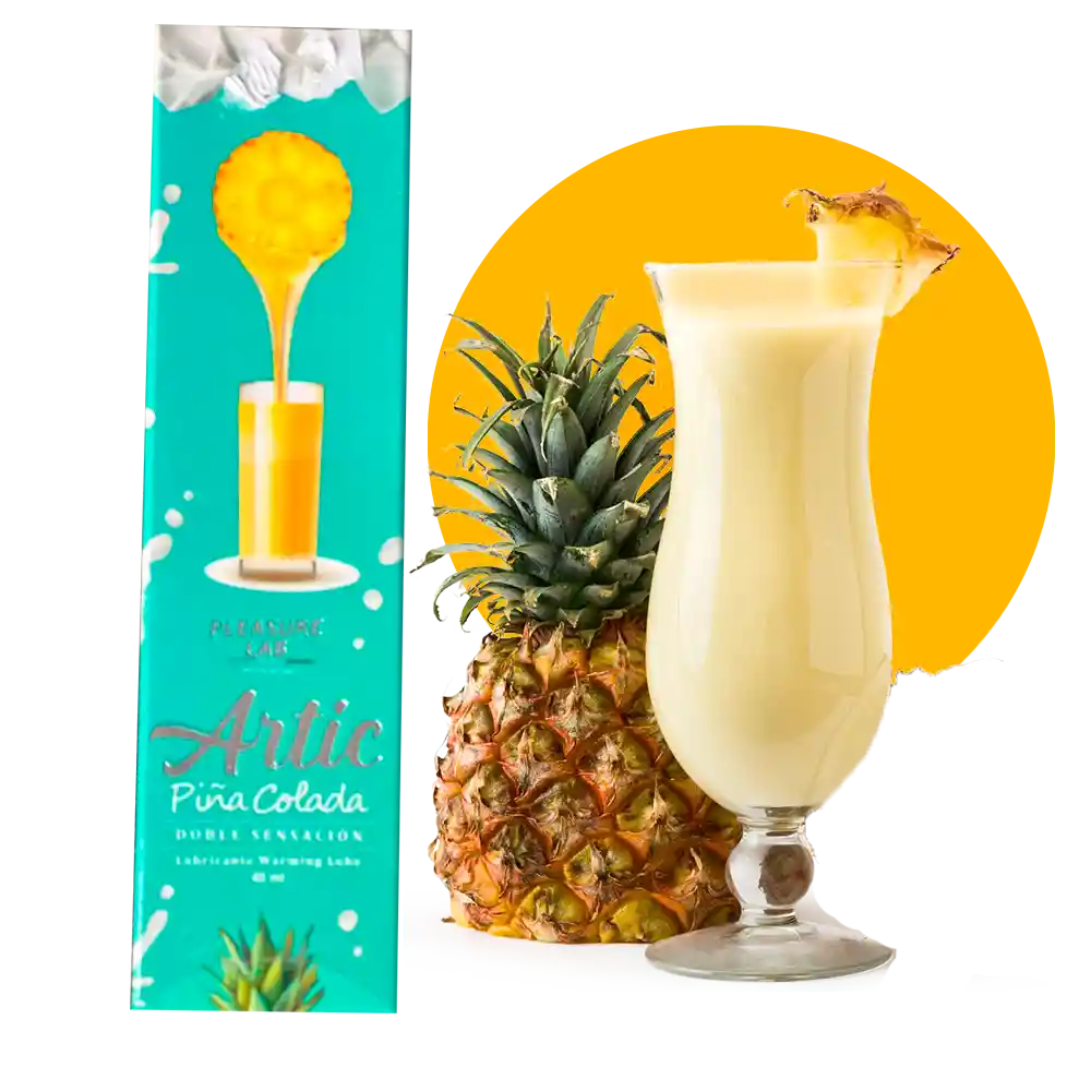 Lub Caliente Piña Colada Comestible Hot Sexo Oral Anal Vaginal Pleasure Lab