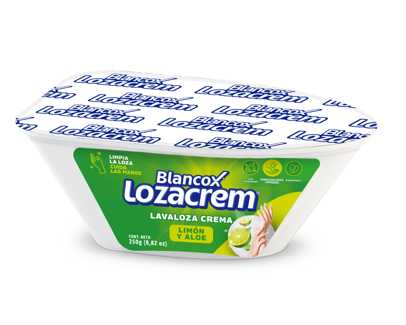 Blancox Lavaplatos Loza Crem Antibacterial Limón Extremo 250 g