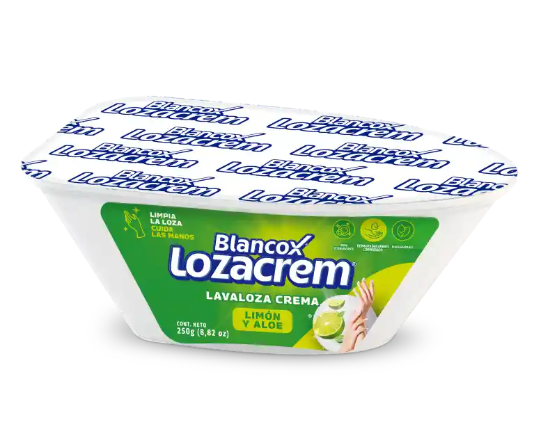 Blancox Lavaplatos Loza Crem Antibacterial Limón Extremo 