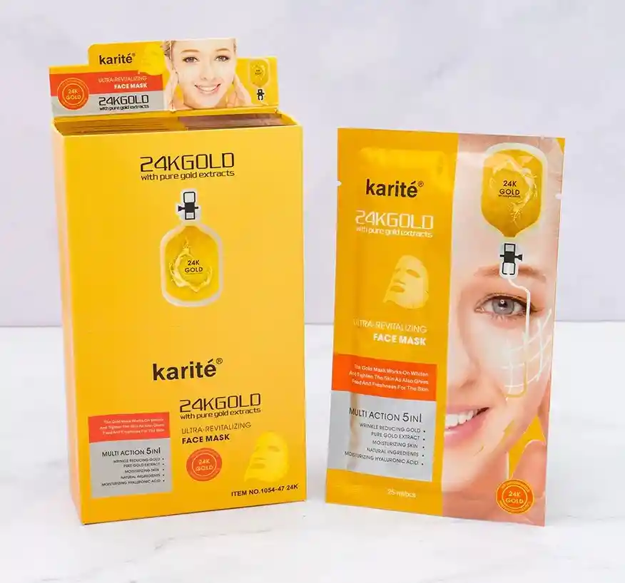 Mascarilla 24k Gold Karite