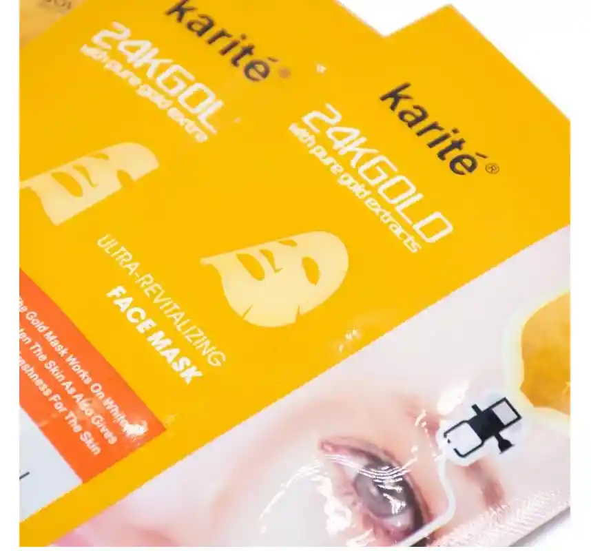 Mascarilla 24k Gold Karite