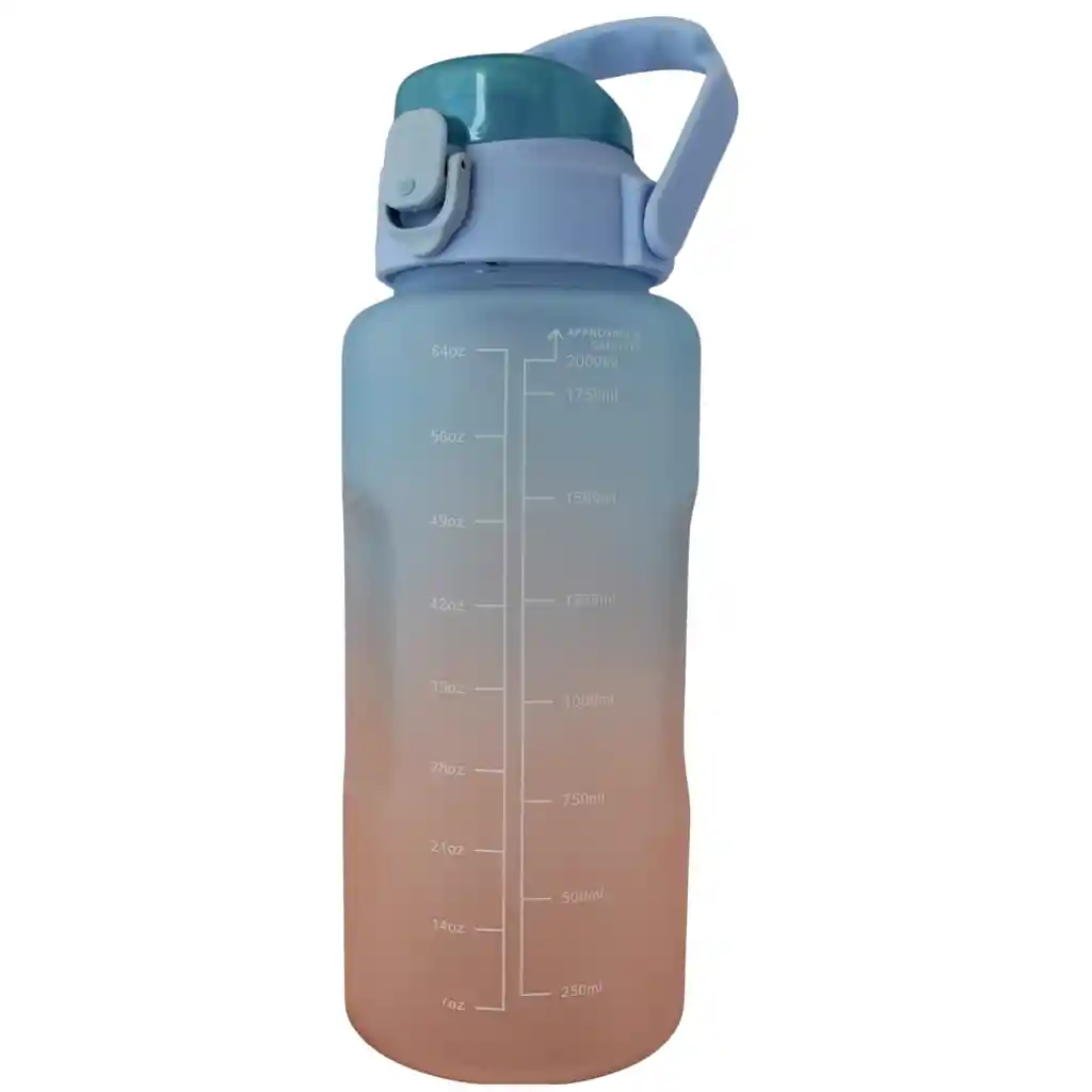 Termo Botella Para Bebidas Frias O Calientes De Colores Con Sticker
