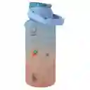 Termo Botella Para Bebidas Frias O Calientes De Colores Con Sticker