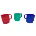 Mini Mugs/pocillo X3 Unidades Plastico Bebida Fria/caliente