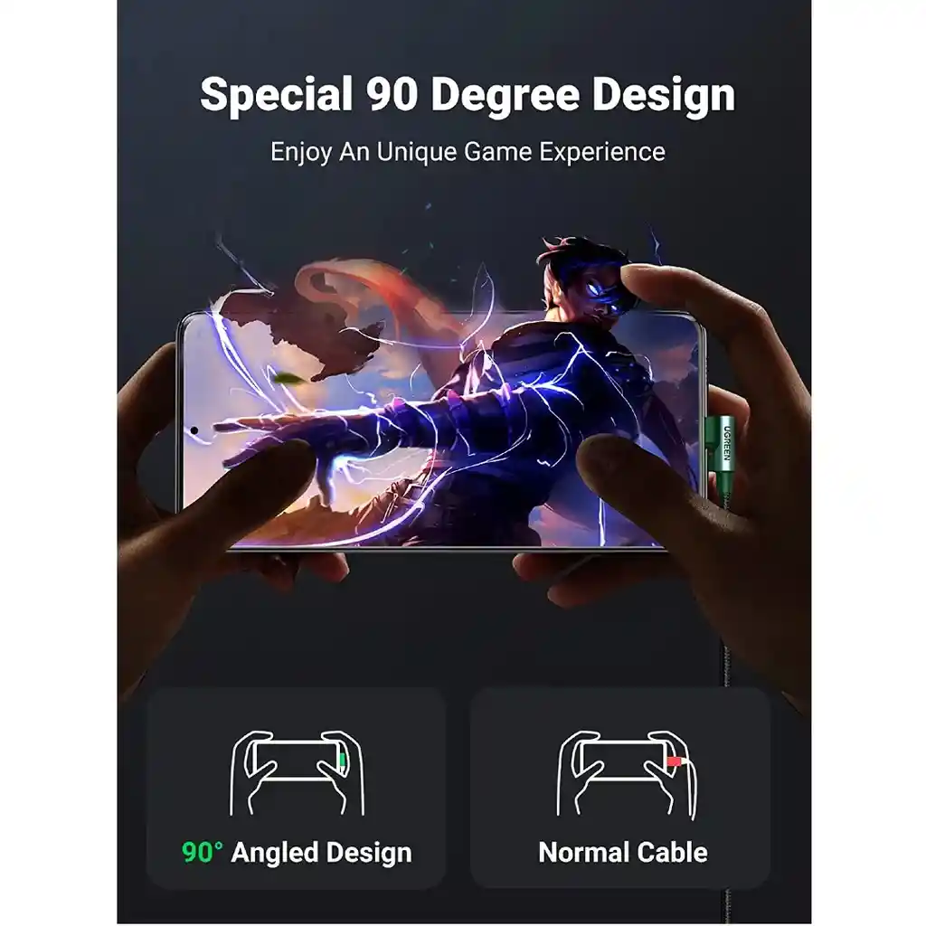 Cable Tipo C Carga Rapida Nylon 2 Metros Premium Samsung Huawei