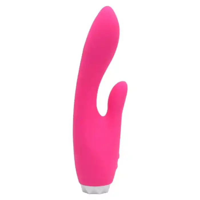 Vibrador Lujo Consolador Punto G Y Clítoris Juguete Sexual Doble Estimulacion Xxoo