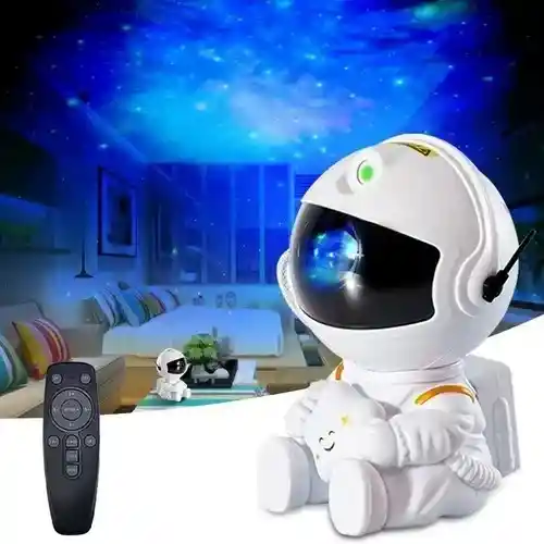 Proyector Astronauta Starry Sky Star Light Galaxia Luz Noctura