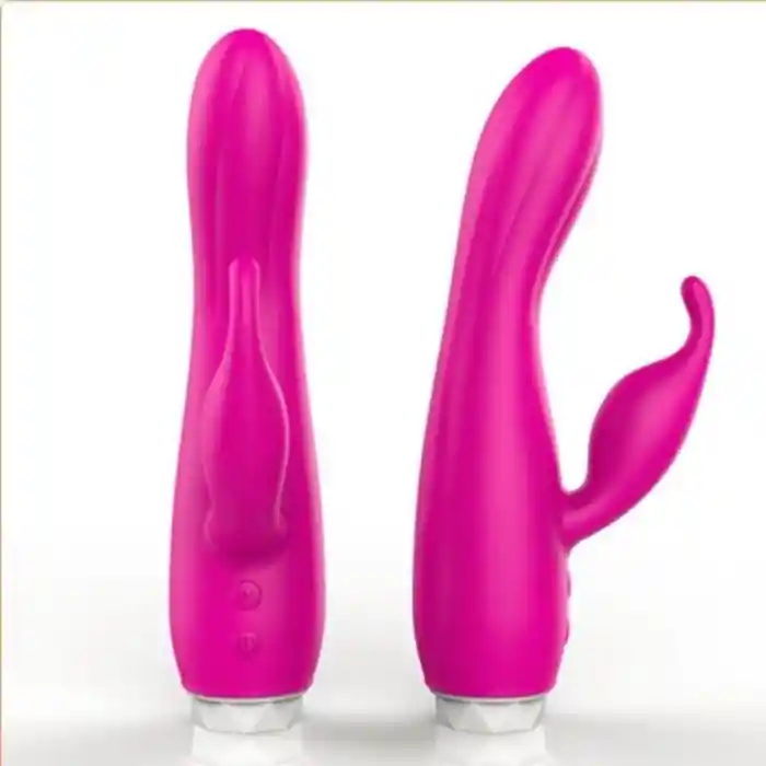 Vibrador Consolador Dildo Masturbador Doble Estimulación Punto G Marylin Xoox