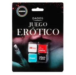 Juego Erótico Dados X 4 Unidades