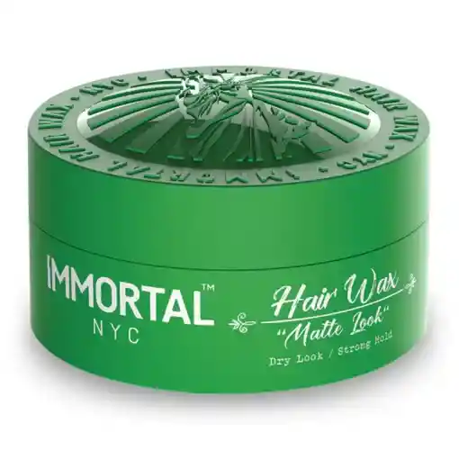 Cera Immortal Nyc Verde Hair Wax Matte Look