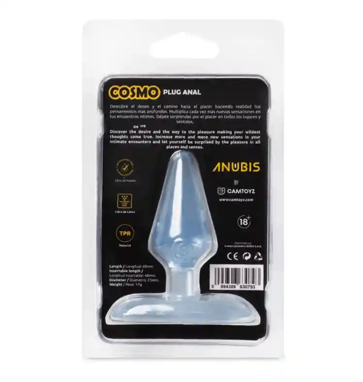 Plug Anal Silicona Dilatador Sexual Erótico