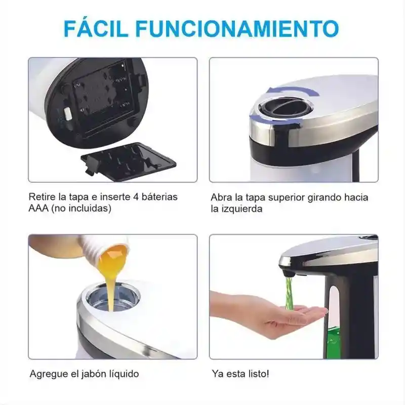 Dispensador De Jabón Automático Sensor Smart Soap Magic