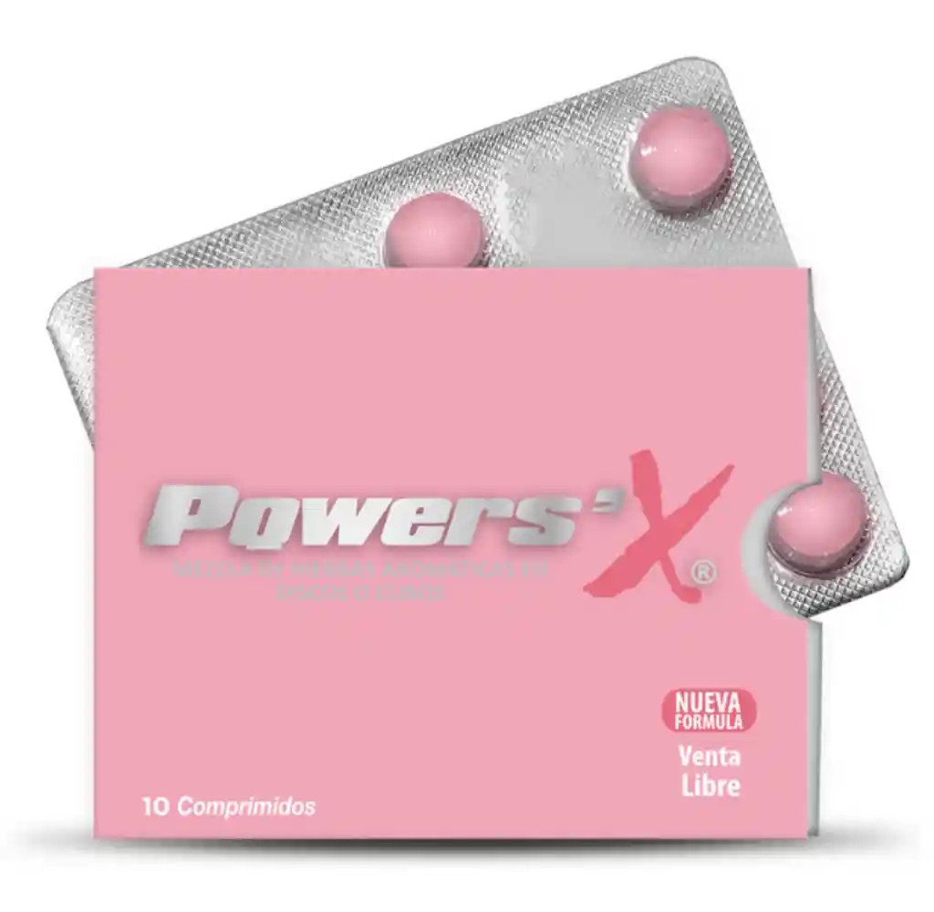 Pastillas Para Mujer - Power Sex Blister X 10 Comprimidos