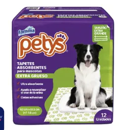 Tapetes Petys Absorbentes X 12 Unidades Extra Grueso