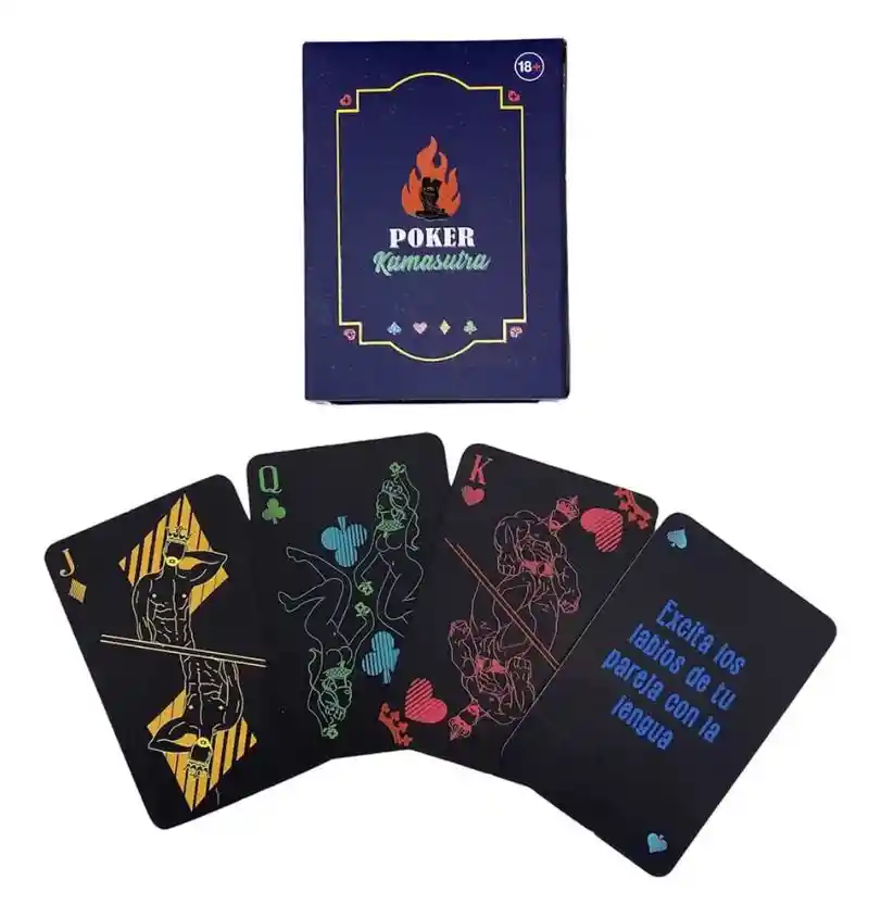 Juego De Cartas Eróticas Poker Kamasutra