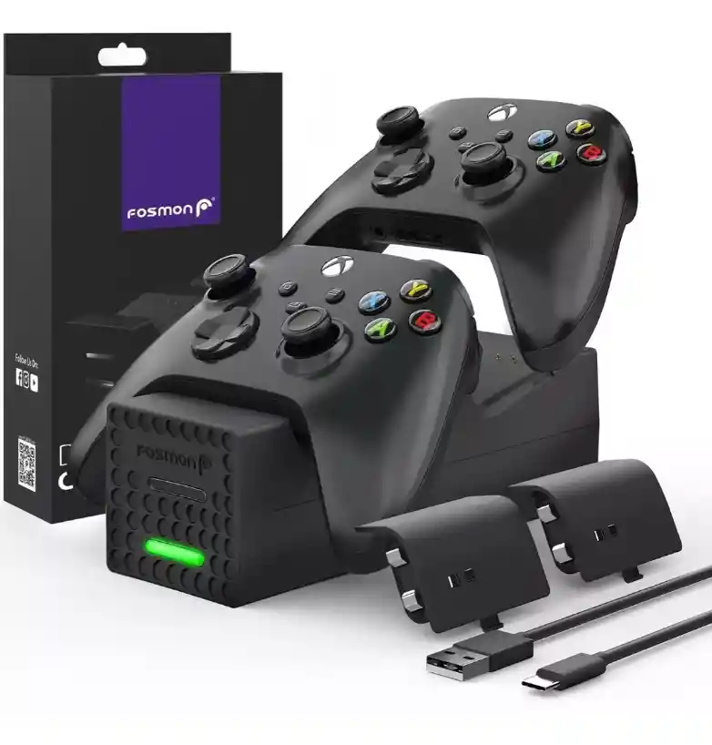 Baterias Base Carga Xbox Series Xs Control X/s Pack Pilas
