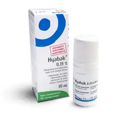 Hyabak Solución Oftálmica (0.15 %)