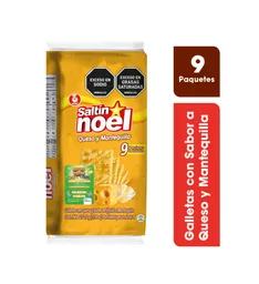 Saltin Noel Galleta Queso Y Mantequilla