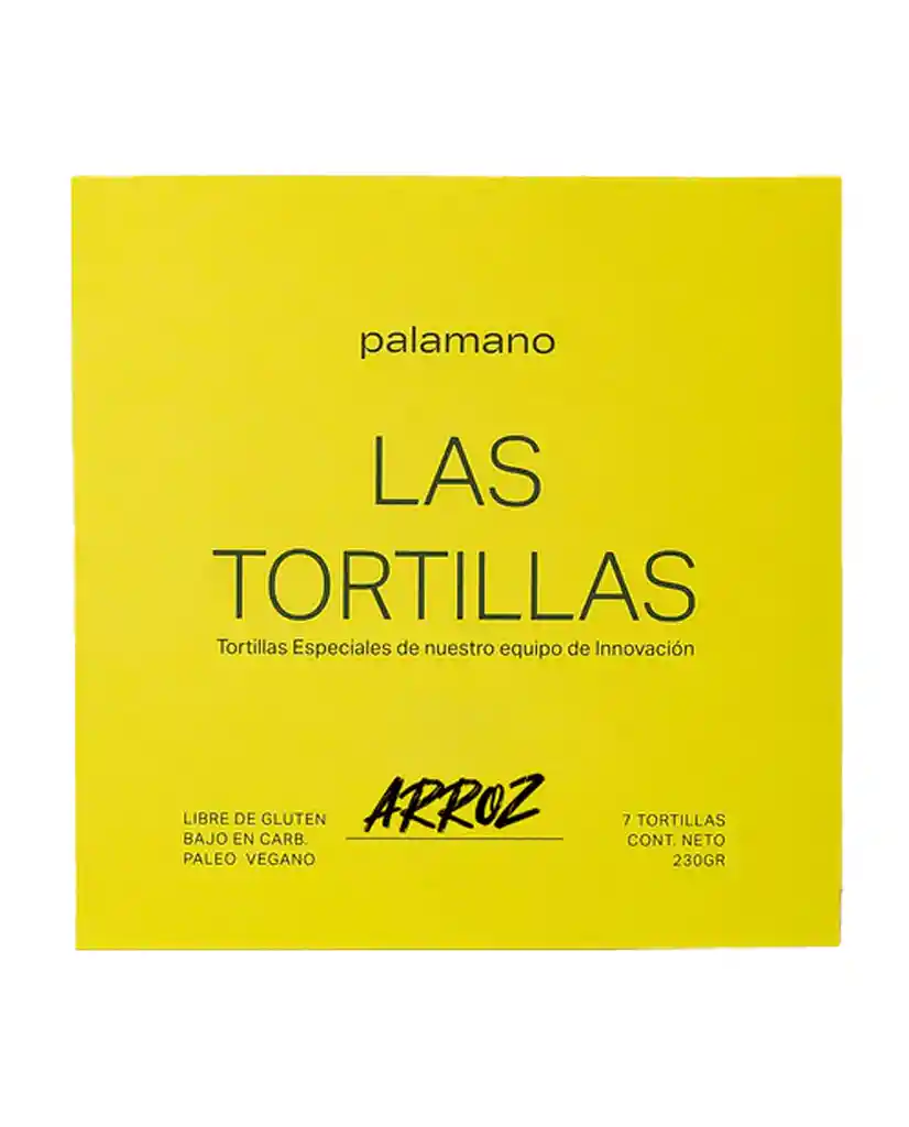 Tortillas De Arroz Palamano 230 Gr