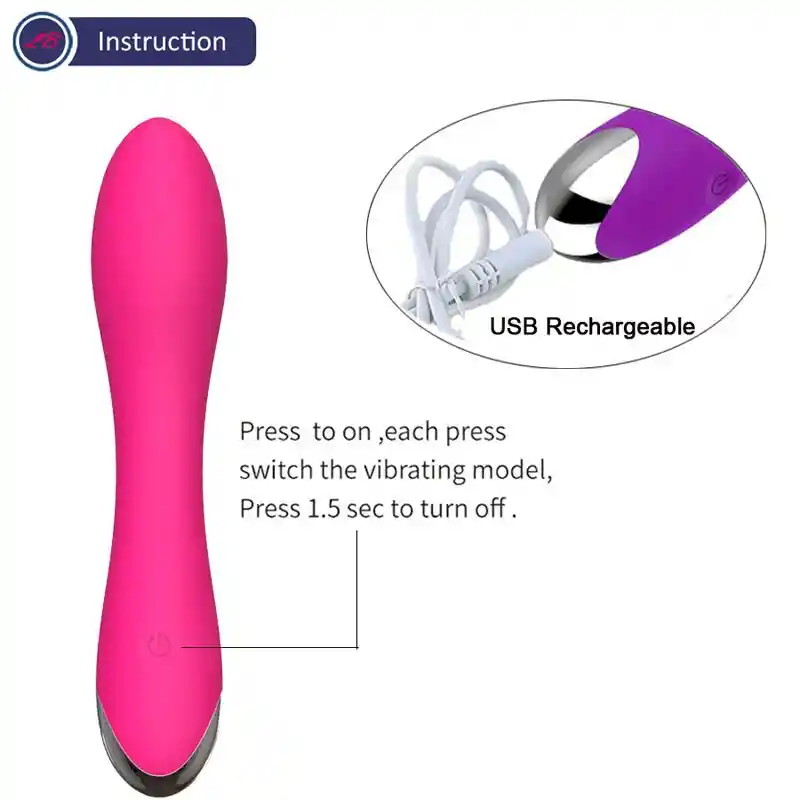 Vibrador Punto G Carga Magnetica