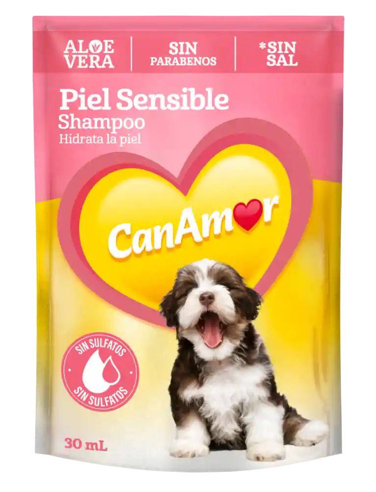  Shampoo CanAmor Piel Sensible * 30 Ml 