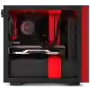 Caja M-itx Nzxt H210i (negro & Rojo)