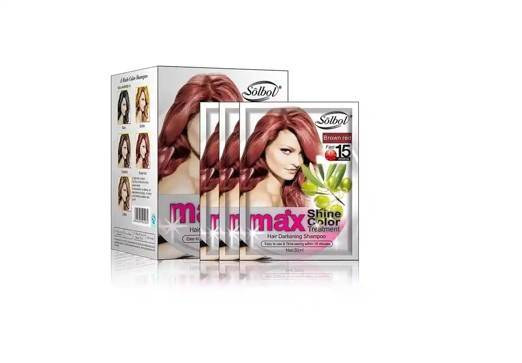 Shampoo Pinta Canas Rojo Solbol