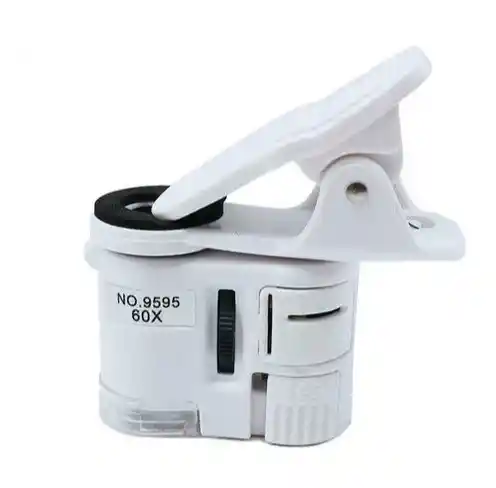 60*illuminating Portable Microscope With Cell Clip