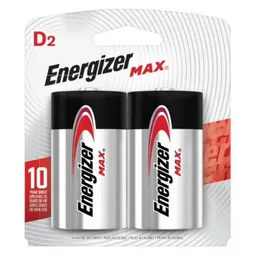 Pilas Energizer Max D2