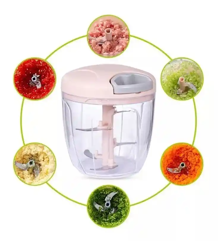 Picador Todo Triturador De Verduras Comida Chopper 900ml