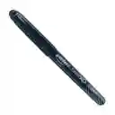 Bolígrafo Pointer Fine Pro Punta 0.5 Mm Color Negro Con Tapa