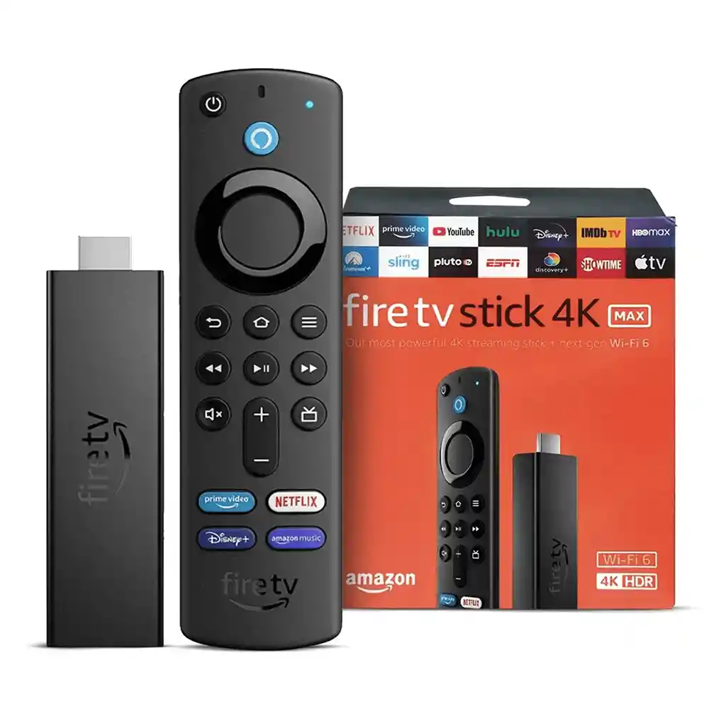 Amazon Fire Tv Stick 4k Max Wifi 6 Ultra Hdr Alexa Con Control De Voz